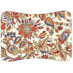 Retro Paisley Patterns, Floral Patterns, Background Velour Seat Head Rest Cushion by nateshop