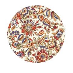 Retro Paisley Patterns, Floral Patterns, Background Mini Round Pill Box (pack Of 3) by nateshop