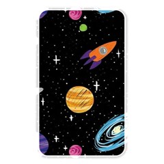 Space Cartoon, Planets, Rockets Memory Card Reader (rectangular)