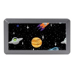 Space Cartoon, Planets, Rockets Memory Card Reader (mini) by nateshop