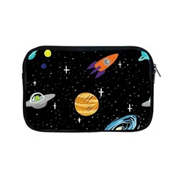 Space Cartoon, Planets, Rockets Apple Macbook Pro 13  Zipper Case by nateshop