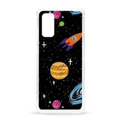 Space Cartoon, Planets, Rockets Samsung Galaxy S20 6 2 Inch Tpu Uv Case by nateshop