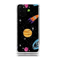 Space Cartoon, Planets, Rockets Samsung Galaxy S20plus 6 7 Inch Tpu Uv Case by nateshop