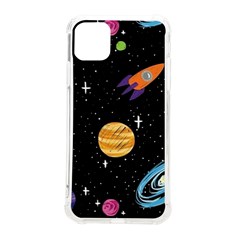 Space Cartoon, Planets, Rockets Iphone 11 Pro Max 6 5 Inch Tpu Uv Print Case by nateshop