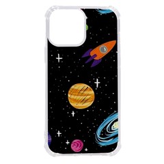 Space Cartoon, Planets, Rockets Iphone 13 Pro Max Tpu Uv Print Case by nateshop