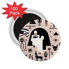 Egypt Pyramid Nature Desert 2 25  Magnets (100 Pack)  by Proyonanggan