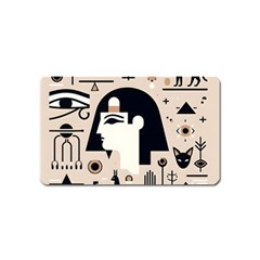 Egypt Pyramid Nature Desert Magnet (name Card) by Proyonanggan