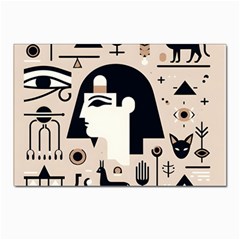 Egypt Pyramid Nature Desert Postcard 4 x 6  (pkg Of 10) by Proyonanggan