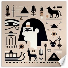 Egypt Pyramid Nature Desert Canvas 12  X 12  by Proyonanggan