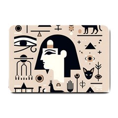 Egypt Pyramid Nature Desert Small Doormat by Proyonanggan