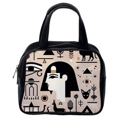 Egypt Pyramid Nature Desert Classic Handbag (one Side) by Proyonanggan