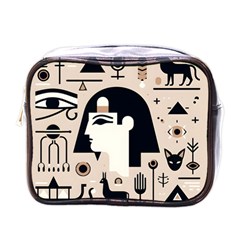 Egypt Pyramid Nature Desert Mini Toiletries Bag (one Side) by Proyonanggan