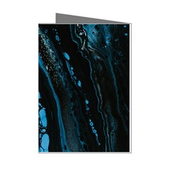 Stains, Liquid, Texture, Macro, Abstraction Mini Greeting Cards (pkg Of 8) by nateshop