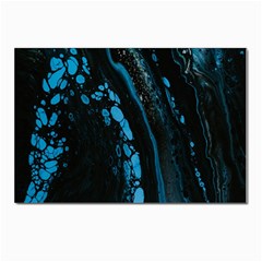 Stains, Liquid, Texture, Macro, Abstraction Postcard 4 x 6  (pkg Of 10) by nateshop