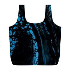 Stains, Liquid, Texture, Macro, Abstraction Full Print Recycle Bag (l) by nateshop