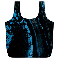 Stains, Liquid, Texture, Macro, Abstraction Full Print Recycle Bag (xl) by nateshop