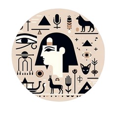 Egypt Pyramid Nature Desert Mini Round Pill Box (pack Of 3) by Proyonanggan