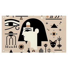 Egypt Pyramid Nature Desert Banner And Sign 7  X 4  by Proyonanggan