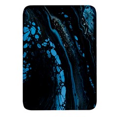 Stains, Liquid, Texture, Macro, Abstraction Rectangular Glass Fridge Magnet (4 Pack) by nateshop