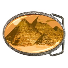 Pyramids Egypt Pyramid Desert Sand Belt Buckles by Proyonanggan