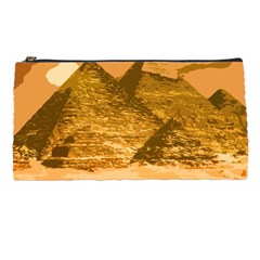 Pyramids Egypt Pyramid Desert Sand Pencil Case by Proyonanggan