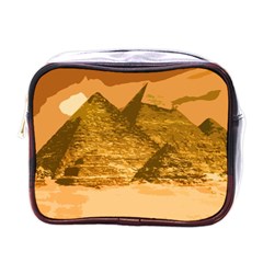 Pyramids Egypt Pyramid Desert Sand Mini Toiletries Bag (one Side) by Proyonanggan