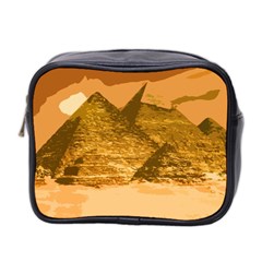 Pyramids Egypt Pyramid Desert Sand Mini Toiletries Bag (two Sides) by Proyonanggan