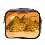 Pyramids Egypt Pyramid Desert Sand Mini Toiletries Bag (Two Sides) Front