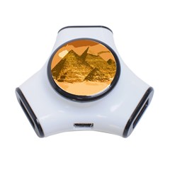 Pyramids Egypt Pyramid Desert Sand 3-port Usb Hub by Proyonanggan