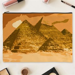 Pyramids Egypt Pyramid Desert Sand Cosmetic Bag (xxxl) by Proyonanggan