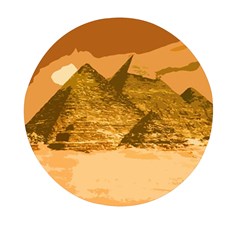 Pyramids Egypt Pyramid Desert Sand Mini Round Pill Box (pack Of 5) by Proyonanggan