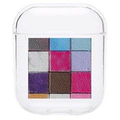 Tile, Colorful, Squares, Texture Hard Pc Airpods 1/2 Case by nateshop