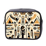 Egypt Pyramids Nature Desert Mini Toiletries Bag (Two Sides) Front