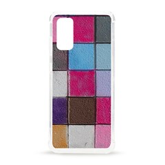 Tile, Colorful, Squares, Texture Samsung Galaxy S20 6 2 Inch Tpu Uv Case by nateshop