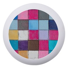 Tile, Colorful, Squares, Texture Dento Box With Mirror by nateshop