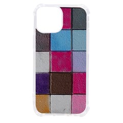 Tile, Colorful, Squares, Texture Iphone 13 Mini Tpu Uv Print Case by nateshop