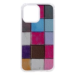 Tile, Colorful, Squares, Texture Iphone 14 Pro Max Tpu Uv Print Case