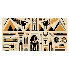 Egypt Pyramids Nature Desert Banner And Sign 4  X 2  by Proyonanggan