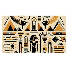 Egypt Pyramids Nature Desert Banner And Sign 7  X 4  by Proyonanggan