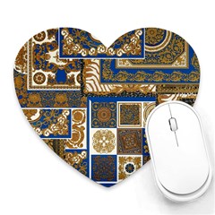 Decoupage Heart Mousepad by nateshop