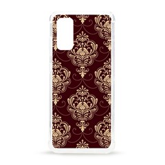 Vintage Floral Pattern, Purple Vintage Samsung Galaxy S20 6 2 Inch Tpu Uv Case by nateshop