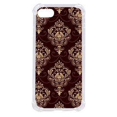 Vintage Floral Pattern, Purple Vintage Iphone Se by nateshop