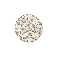 Violet Vintage Background, Floral Ornaments, Floral Patterns Golf Ball Marker (10 Pack) by nateshop