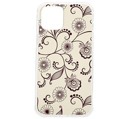 Violet Vintage Background, Floral Ornaments, Floral Patterns Iphone 12 Pro Max Tpu Uv Print Case by nateshop