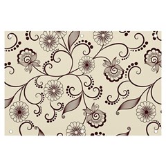 Violet Vintage Background, Floral Ornaments, Floral Patterns Banner And Sign 6  X 4  by nateshop