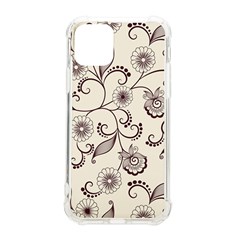 Violet Vintage Background, Floral Ornaments, Floral Patterns Iphone 11 Pro 5 8 Inch Tpu Uv Print Case by nateshop