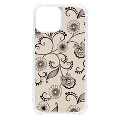 Violet Vintage Background, Floral Ornaments, Floral Patterns Iphone 13 Mini Tpu Uv Print Case by nateshop