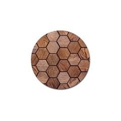 Wooden Triangles Texture, Wooden ,texture, Wooden Golf Ball Marker by nateshop