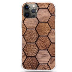 Wooden Triangles Texture, Wooden ,texture, Wooden Iphone 12 Pro Max Tpu Uv Print Case by nateshop