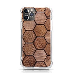 Wooden Triangles Texture, Wooden ,texture, Wooden Iphone 11 Pro 5 8 Inch Tpu Uv Print Case by nateshop